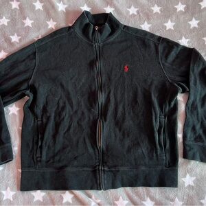 Polo by Ralph Lauren Black Zip Up Sweater